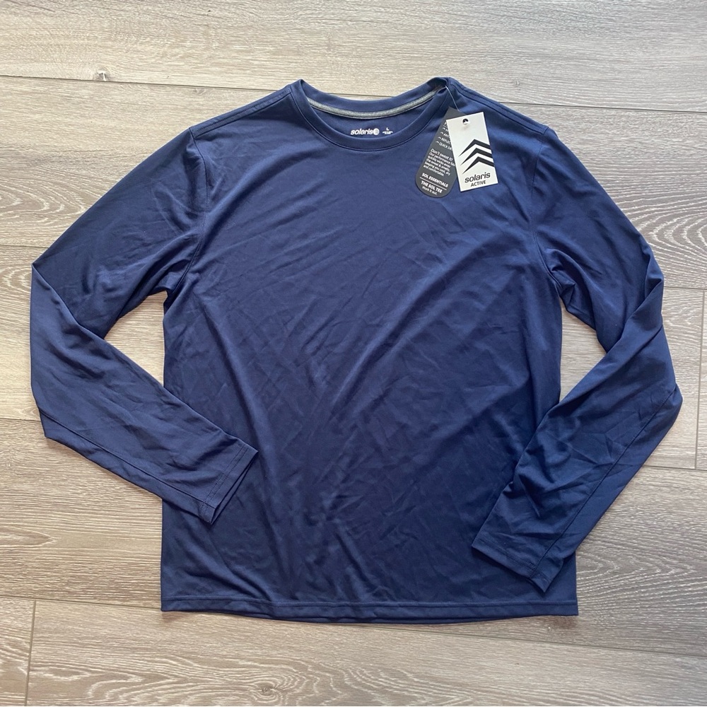 NWT men's large long sleeve active shirt